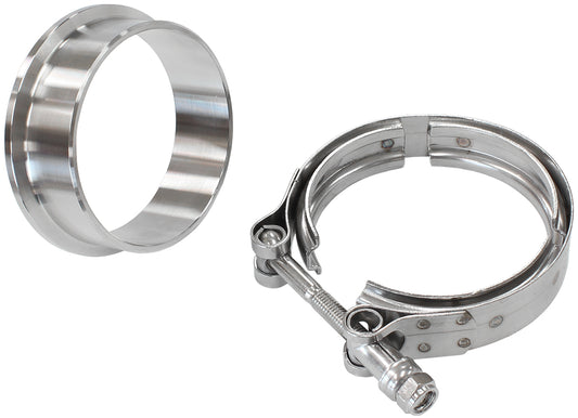 3.62" O.D SS BOOSTED VBAND KITSUITS 7875 DUAL V BAND T/O