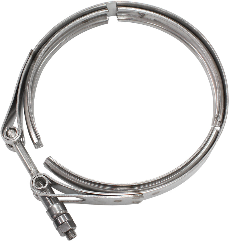 REPLACEMENT BOOSTED VBAND     CLAMP ONLY FIT 123mm-130mm OD