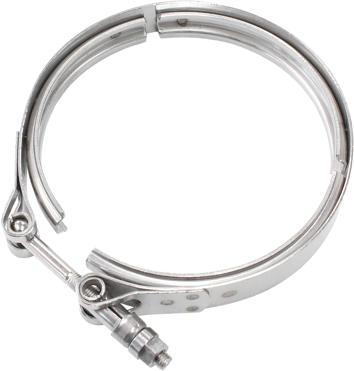 REPLACEMENT BOOSTED VBAND     CLAMP ONLY FIT 118mm-124mm OD