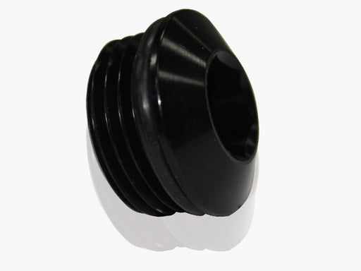 ORB SLIMLINE PORT PLUG -20AN  BLACK FINISH