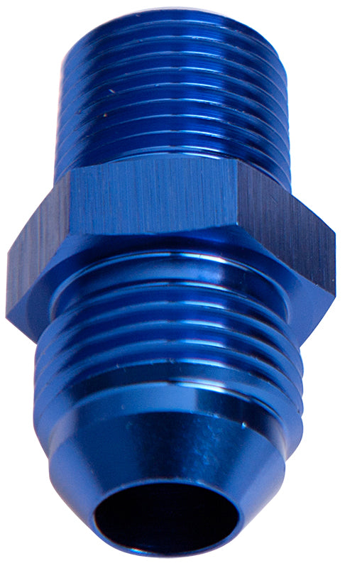 MALE FLARE -16AN TO 3/4" NPT  BLUE MALE FLARE TO NPT ADAPTER