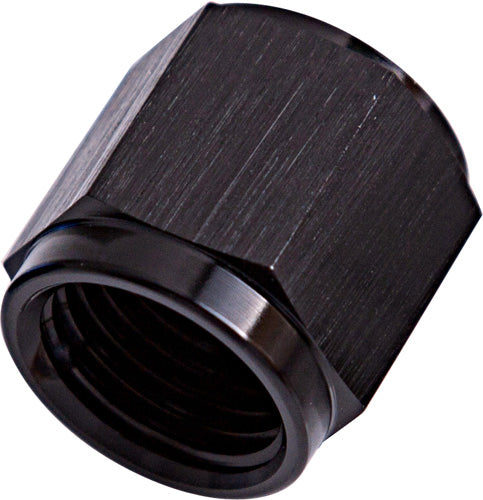 TUBE NUT -3AN TO 3/16" TUBE   BLACK -3AN TO 3/16" HARD LINE