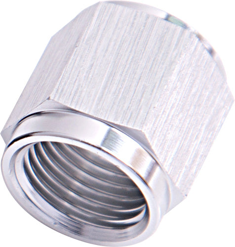 TUBE NUT -10AN TO 5/8" TUBE   SILVER -10AN TO 5/8" HARD LINE