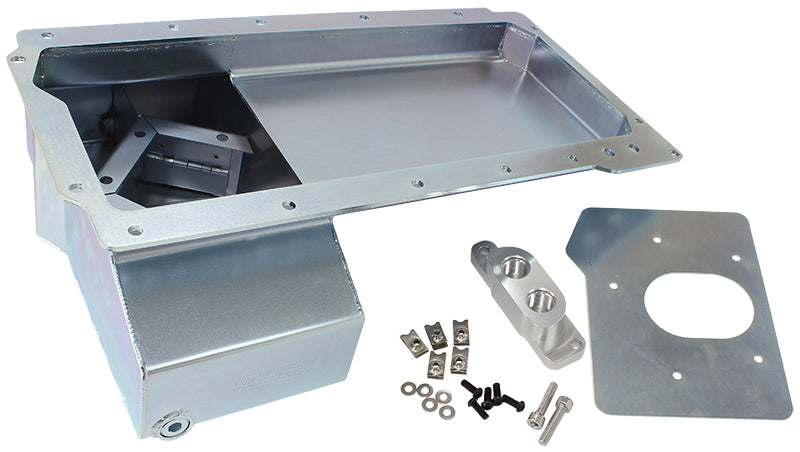 LS CHEV FABRICATED OIL PAN    FRONT SUMP PAN COMMODRE ETC