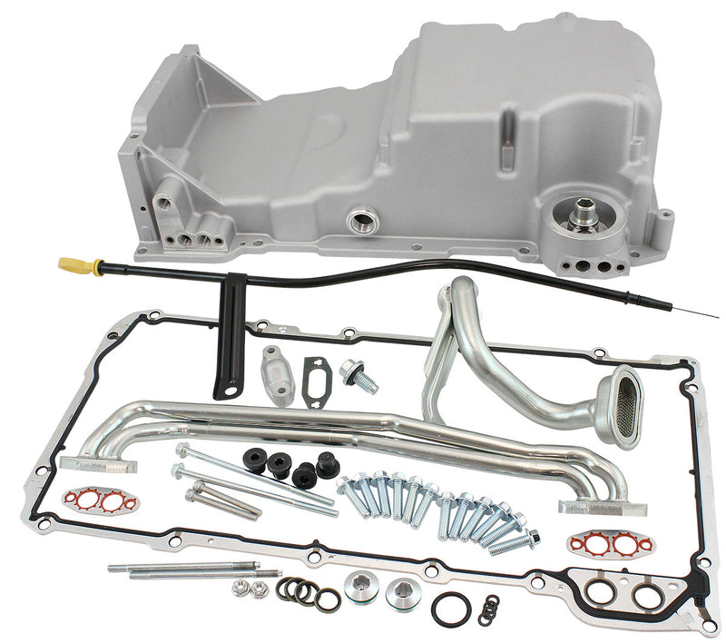 STANDARD GM LS CAST OIL PAN   LS1 LS2 LS3 VZ COMMODORE