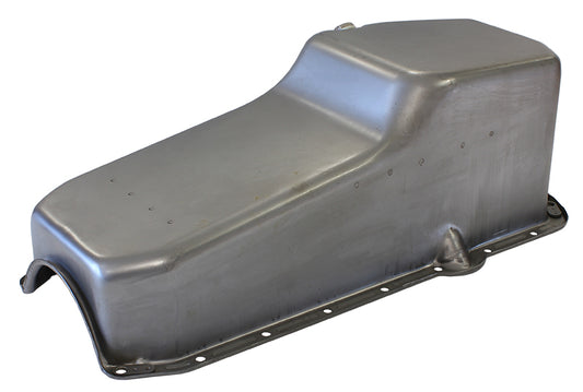 STEEL STOCK OIL PAN SBC RAW   RH/SIDE DIPSTICK REAR SUMP Default Title