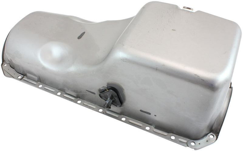 STEEL STOCK OIL PAN BBC RAW   RH/SIDE DIPSTICK REAR SUMP