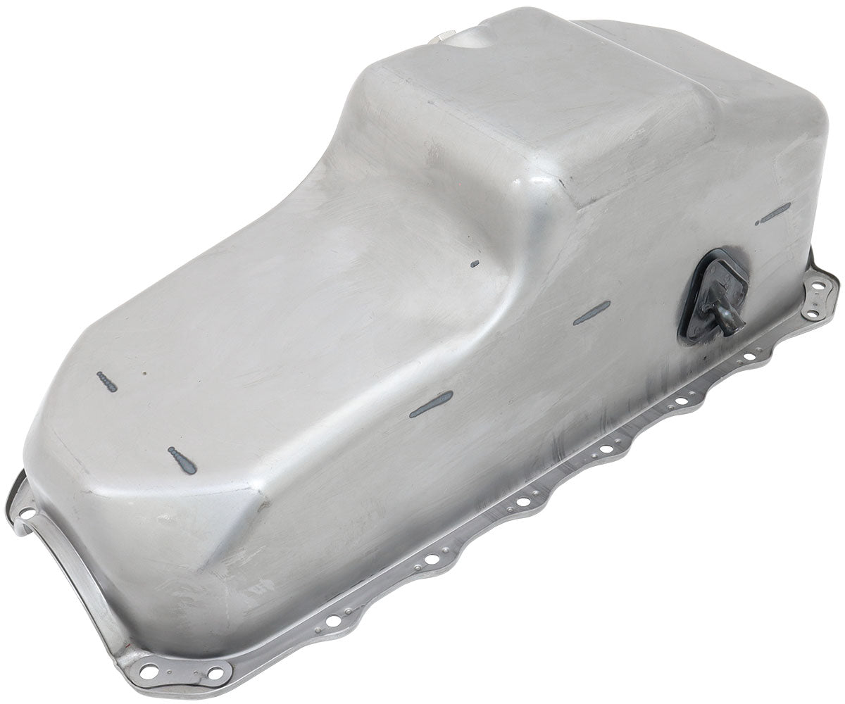 STOCK 253 308 HOLDEN OIL PAN  VB VT COMMODORE V8 RAW STEEL