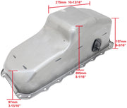 STOCK 253 308 HOLDEN OIL PAN  VB VT COMMODORE V8 RAW STEEL