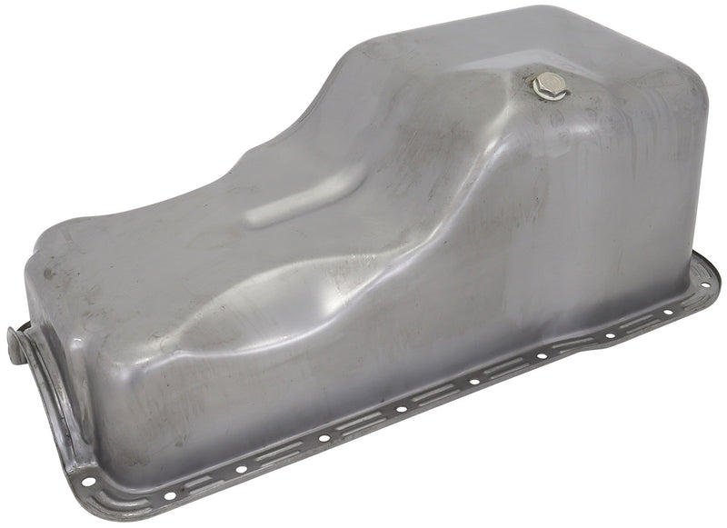 STOCK FORD 351W V8 OIL PAN    RAW STEEL OIL PAN SBF 351W