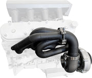 GM LS TWIN TURBO MANIFOLDS    LONG RUNNER PAIR FORWARD V-BAN