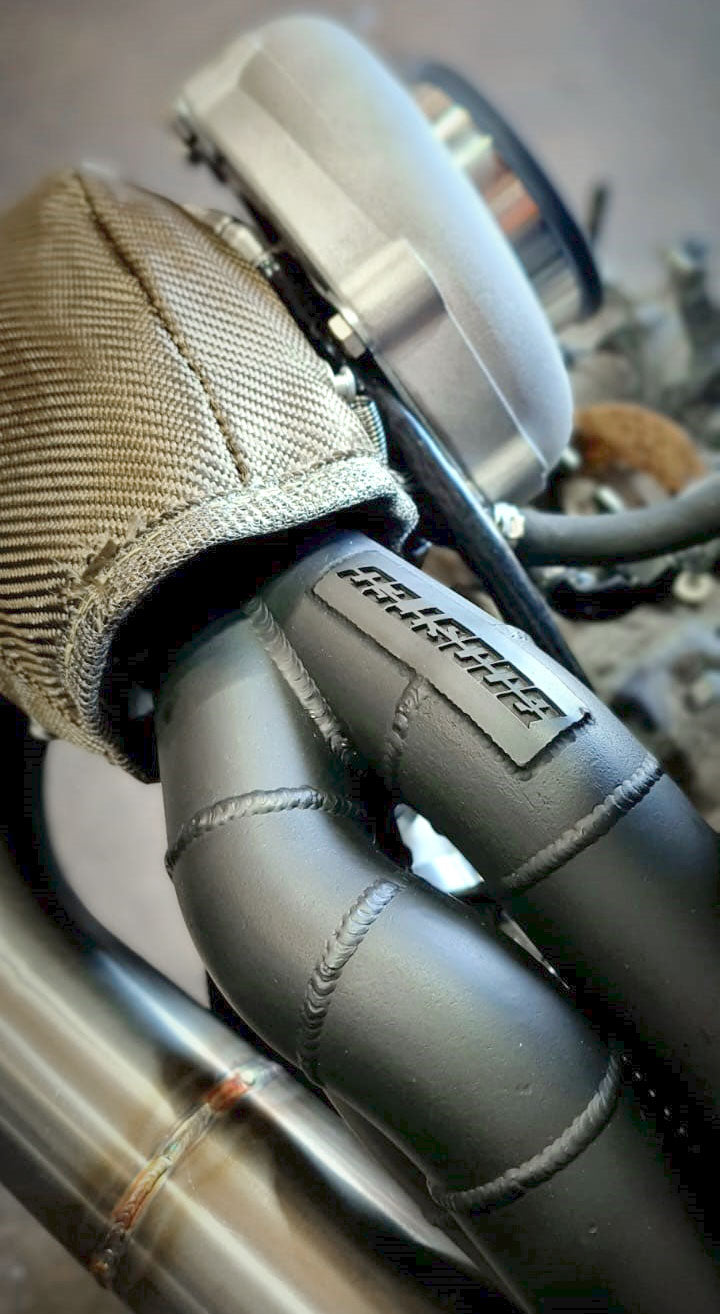 HONDA K20 K24 GT30 V-BAND     TURBO MANIFOLD 44mm WASTE