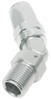 Male 1/4 NPT 45 Deg to -6 Hose