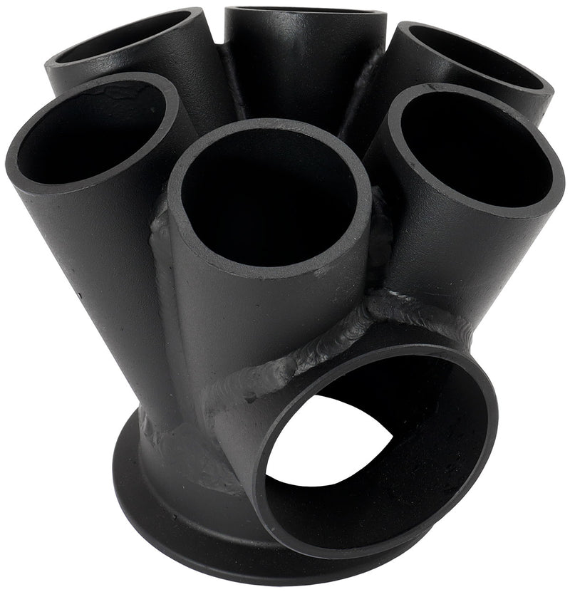 6 INTO 1 TURBO MERGE COLLECTORV-BAND GT42 50mm WASTEGATE    ROUND Aeroflow - AF 8310-4000