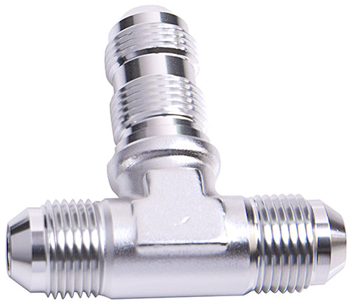 BULKHEAD TEE -8AN             SIVER BULKHEAD ON SIDE