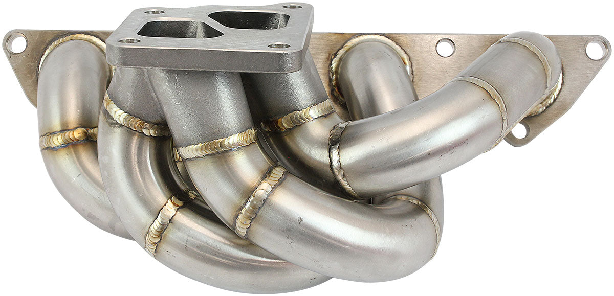 MITSUBISHI 4G63 TURBO FACTORY POSITION MANIFOLD STAINLESS   STEEL  Aeroflow - AF 8400-1100