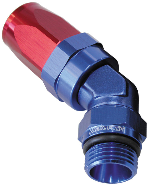 45 Deg -6 Hose to Male -4 Thread