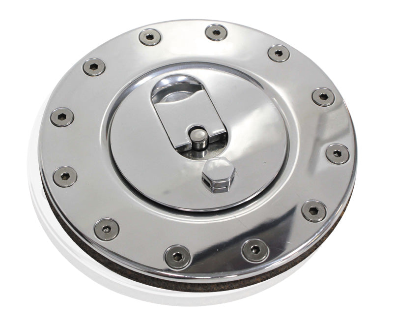 BILLET ALUMINIUM FUEL CAP     POLISHED-GASKET-BOLTS Default Title