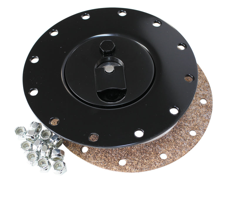 BLACK ALUMINIUM FUEL CAP RCI  CAP-GASKET-BOLTS RCI CELL