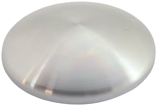 WELD ON MACHINED TANK END     FOR 2" 51mm ALUMINIUM PIPE