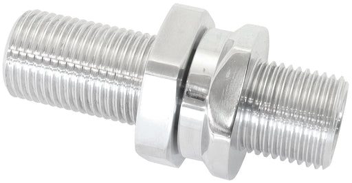 BILLET BULKHEAD INSERTS #6 AC FITTING BOTH SIDES POLISHED