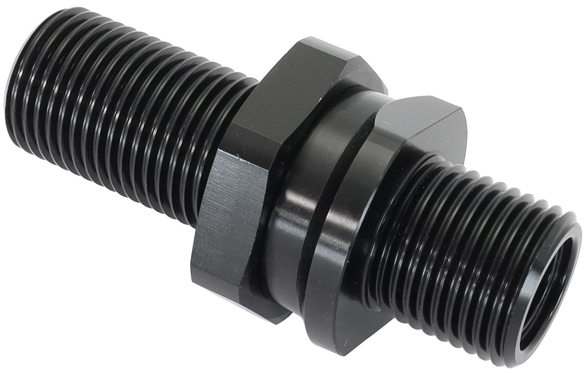 Bulkhead Threaded Insert BILLET BULKHEAD INSERTS #8 AC FITTING BOTH SIDES BLACK – SpeedSpec