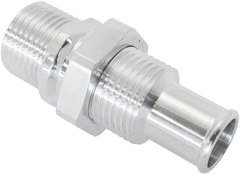 BILLET BULKHEAD INSERTS #10 ACFITTING TO 5/8" BARB POLISHED