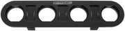 BILLET BULKHEAD PLATE 4 PORT  MODULAR UNIVERSAL BLACK AN AC