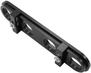 BILLET BULKHEAD PLATE 4 PORT  MODULAR UNIVERSAL BLACK AN AC