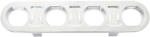 BILLET BULKHEAD PLATE 4 PORT  MODULAR UNIVERSAL POLISHED AN AC Aeroflow - AF 88-2021