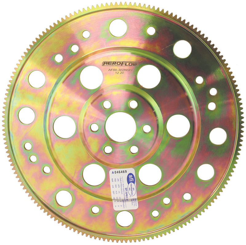 BILLET 302W 351C 164T INT BAL TRANS NEUTRAL FLEXPLATE RACE  SBF Aeroflow - AF 88-302NSFI