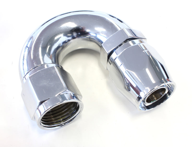 ELITE 180 DEG -10AN HOSE END  ELITE SHOW QUALITY FULL FLOW