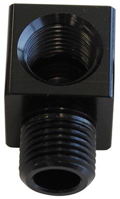 90 DEG MALE TO F/MALE 1/8"    BLACK ADAPTER TIGHT RADIUS Default Title