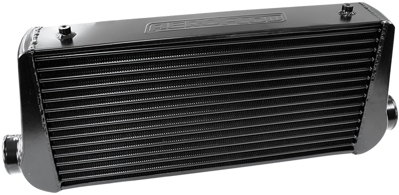 AEROFLOW ALUMINIUM RACE SERIES INTERCOOLER 76MM BLACK