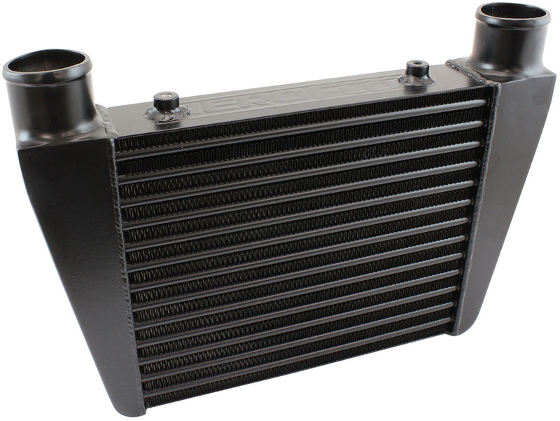 V-MOUNT STREET INTERCOOLER    330 x 280 x 76mm 2.5" BLACK