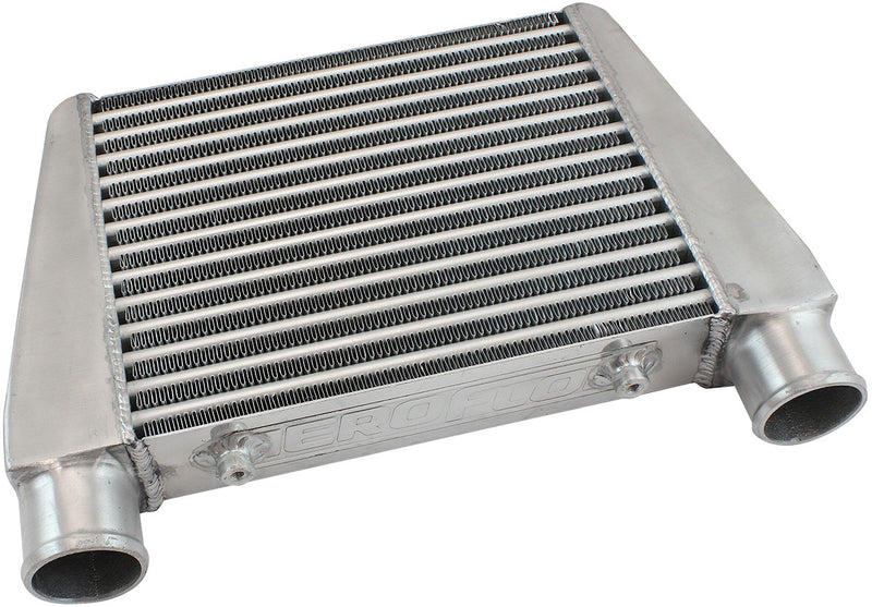 V-MOUNT STREET INTERCOOLER    330 x 280 x 76mm 2.5" SILVER