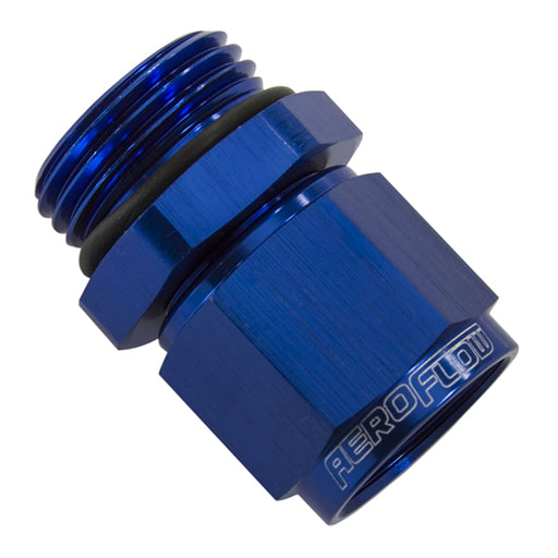 -8ORB TO FEMALE -8 SWIVEL NUT BLUE