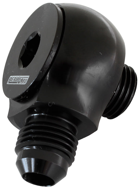 SLIMLINE -8ORB TO -8AN 90 DEG FOR USE IN TIGHT RADIUS AREA Default Title