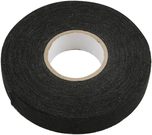 19mm x 25M ROLL FLEECE TAPE   BLACK ELECTRICAL HARNESS