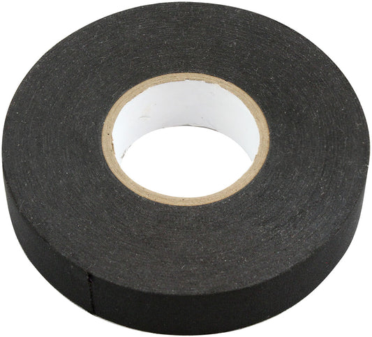 19mm x 25M ROLL CLOTH TAPE    BLACK ELECTRICAL HARNESS