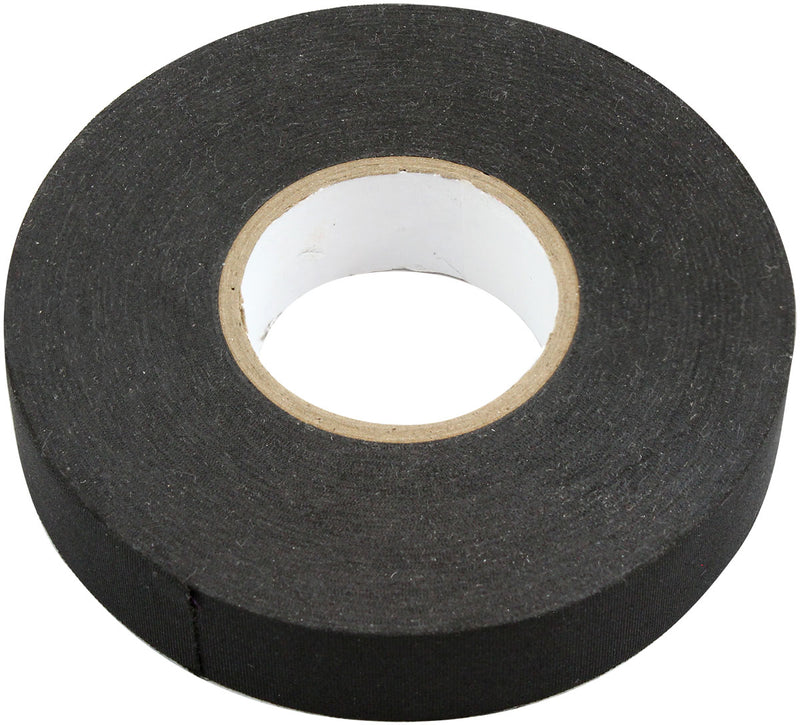 19mm x 25M ROLL CLOTH TAPE    BLACK ELECTRICAL HARNESS