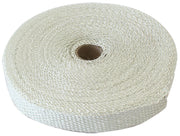 EXHAUST INSULATION WRAP1"X50FT50 FOOT WHITE ROLL