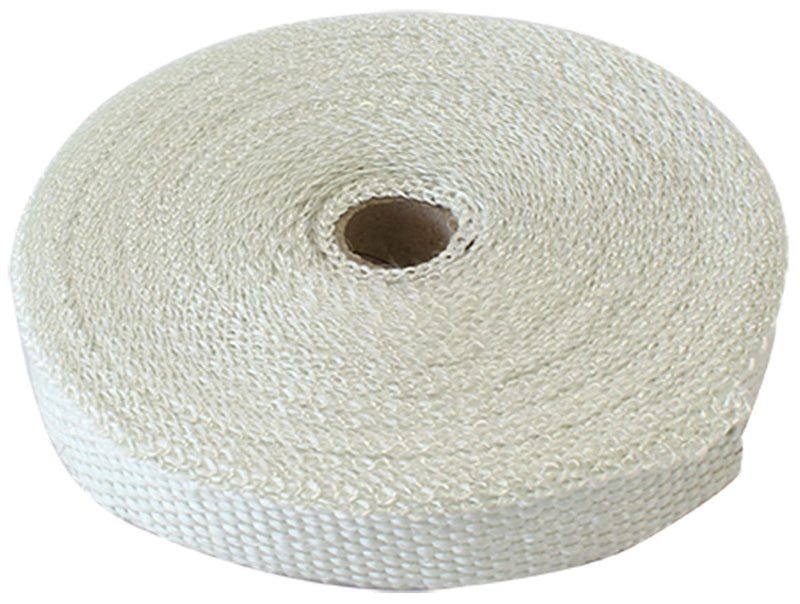 EXHAUST INSULATION WRAP1"X50FT50 FOOT WHITE ROLL