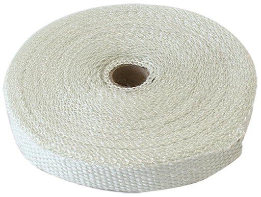 EXHAUST INSULATION WRAP1"X50FT50 FOOT WHITE ROLL