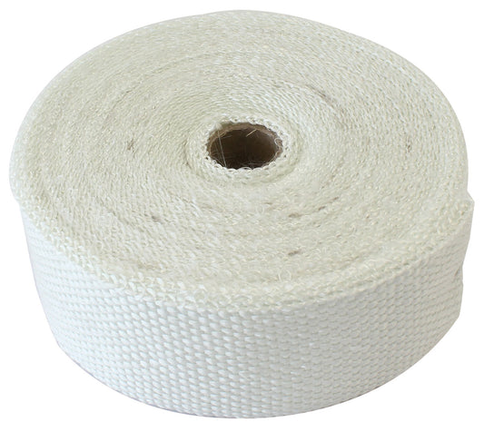 EXHAUST INSULATION WRAP2"X50FT50 FOOT WHITE ROLL Default Title