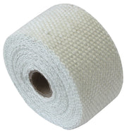 EXHAUST INSULATION WRAP2"X15FT15 FOOT WHITE ROLL