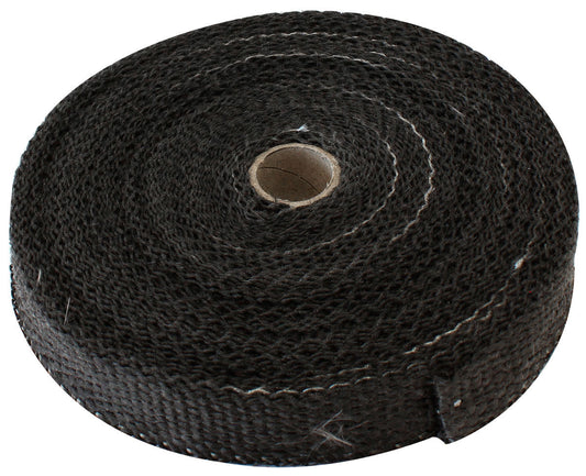 EXHAUST INSULATION WRAP1"X50FT50 FOOT BLACK ROLL Default Title
