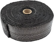 EXHAUST INSULATION WRAP2"X50FT50 FOOT BLACK ROLL