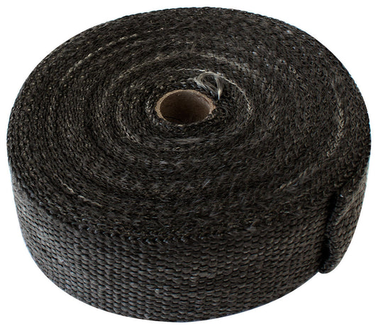 EXHAUST INSULATION WRAP2"X50FT50 FOOT BLACK ROLL Default Title