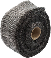 EXHAUST INSULATION WRAP2"X15FT15 FOOT BLACK ROLL
